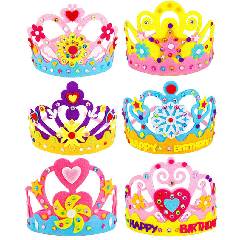DIY Crafts Toy Crown Creative  - Art Craft Rainbow recension och pris