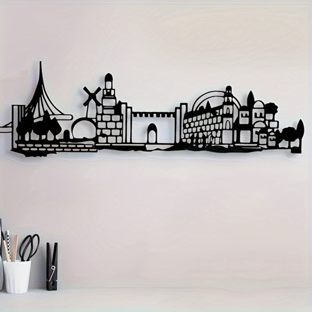CIFBUY Metal Wall Art Jerusale - Art & Craft Fair recension och pris