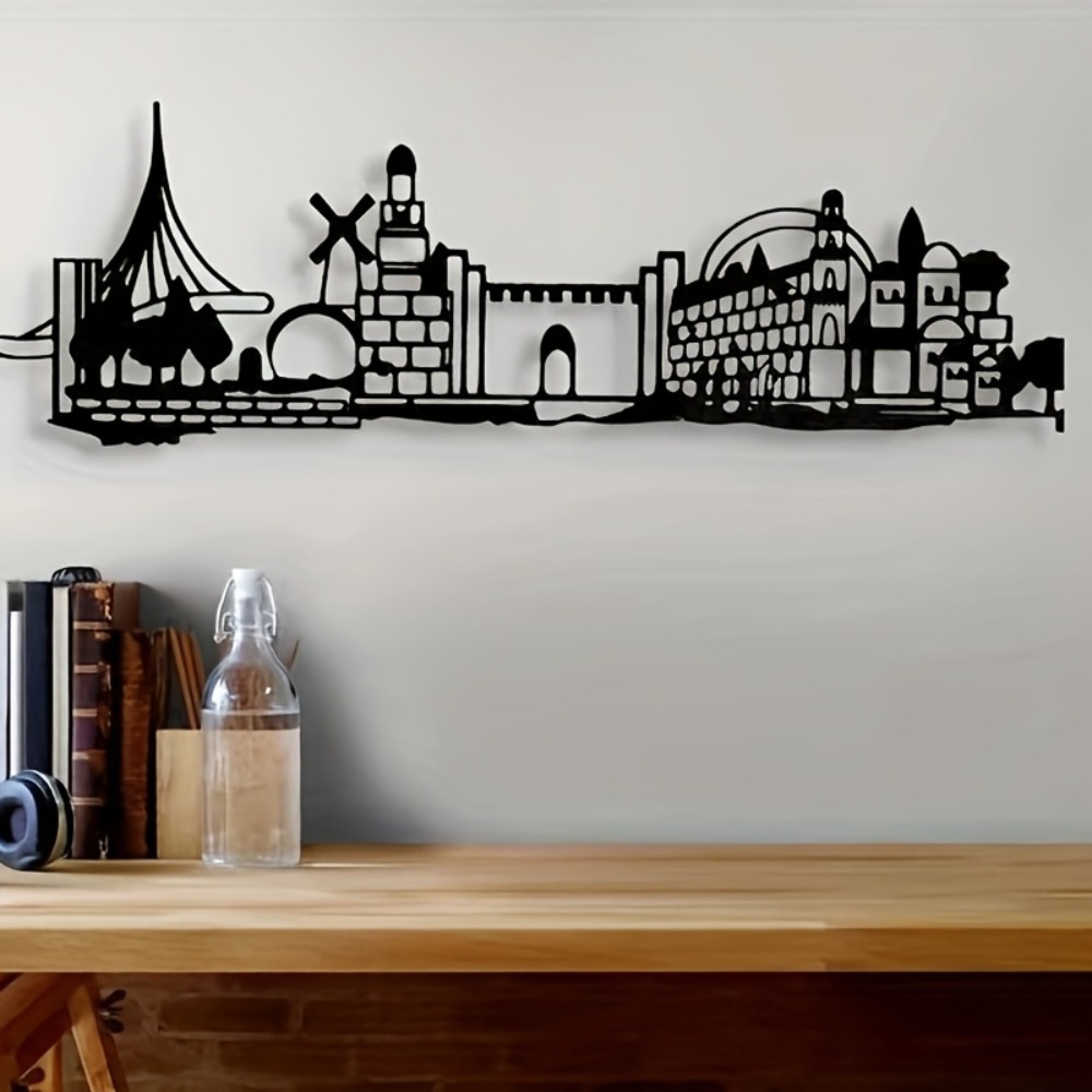 CIFBUY Metal Wall Art Jerusale - Art & Craft Fair recension och pris