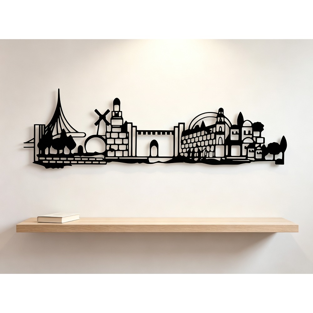 CIFBUY Metal Wall Art Jerusale - Art & Craft Fair recension och pris