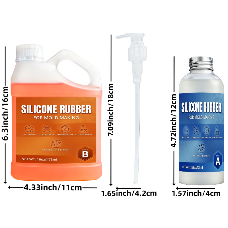 Durable Liquid Rubber Material - Art Craft Resin recension och pris