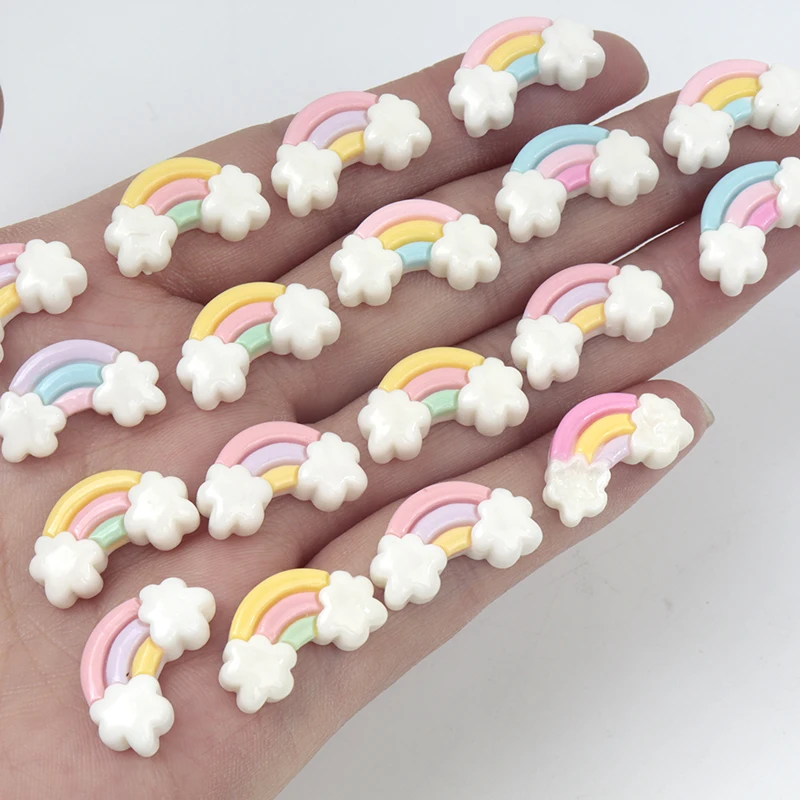30Pcs/300pcs Mini Resin Rainbo - Art Craft Rainbow recension och pris