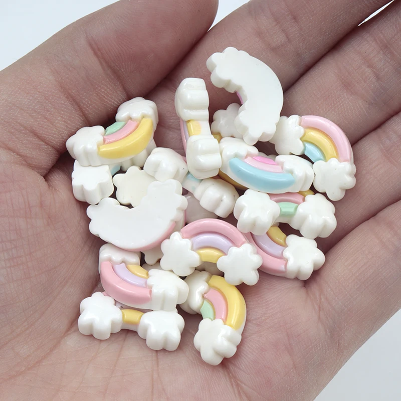 30Pcs/300pcs Mini Resin Rainbo - Art Craft Rainbow recension och pris