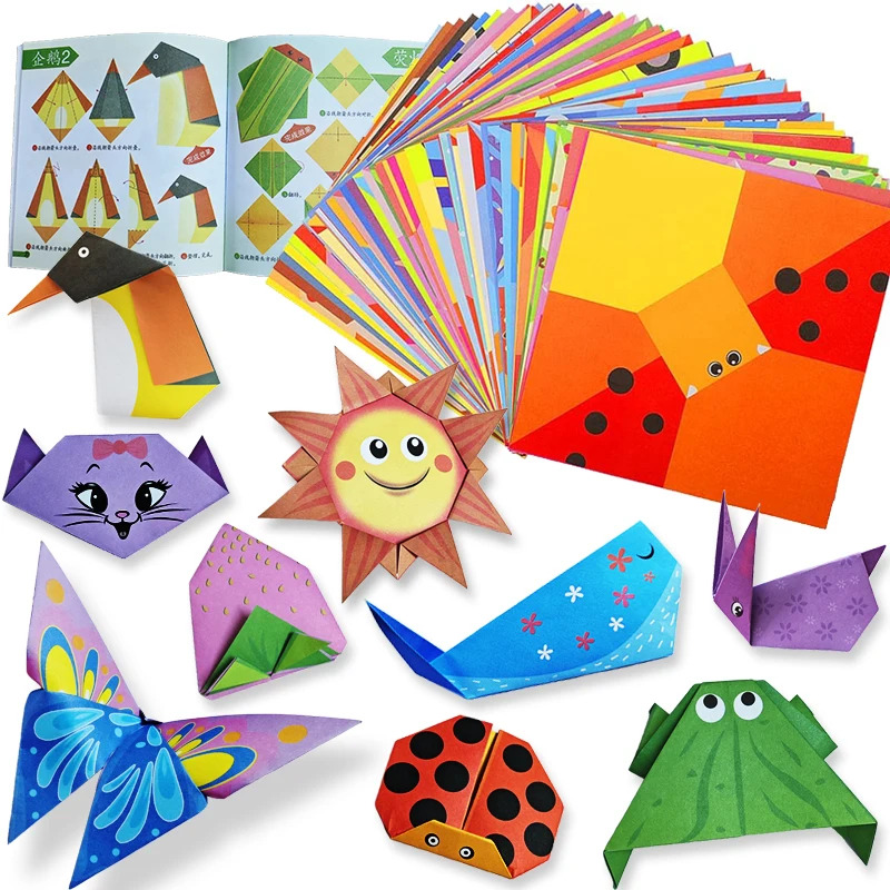 Origami Kit with 30/96 Sheets  - Art Craft Rainbow recension och pris