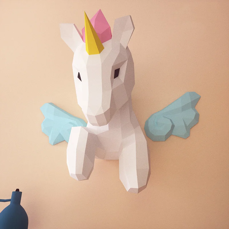 Rainbow Unicorn Animal Wall De - Art Craft Rainbow recension och pris