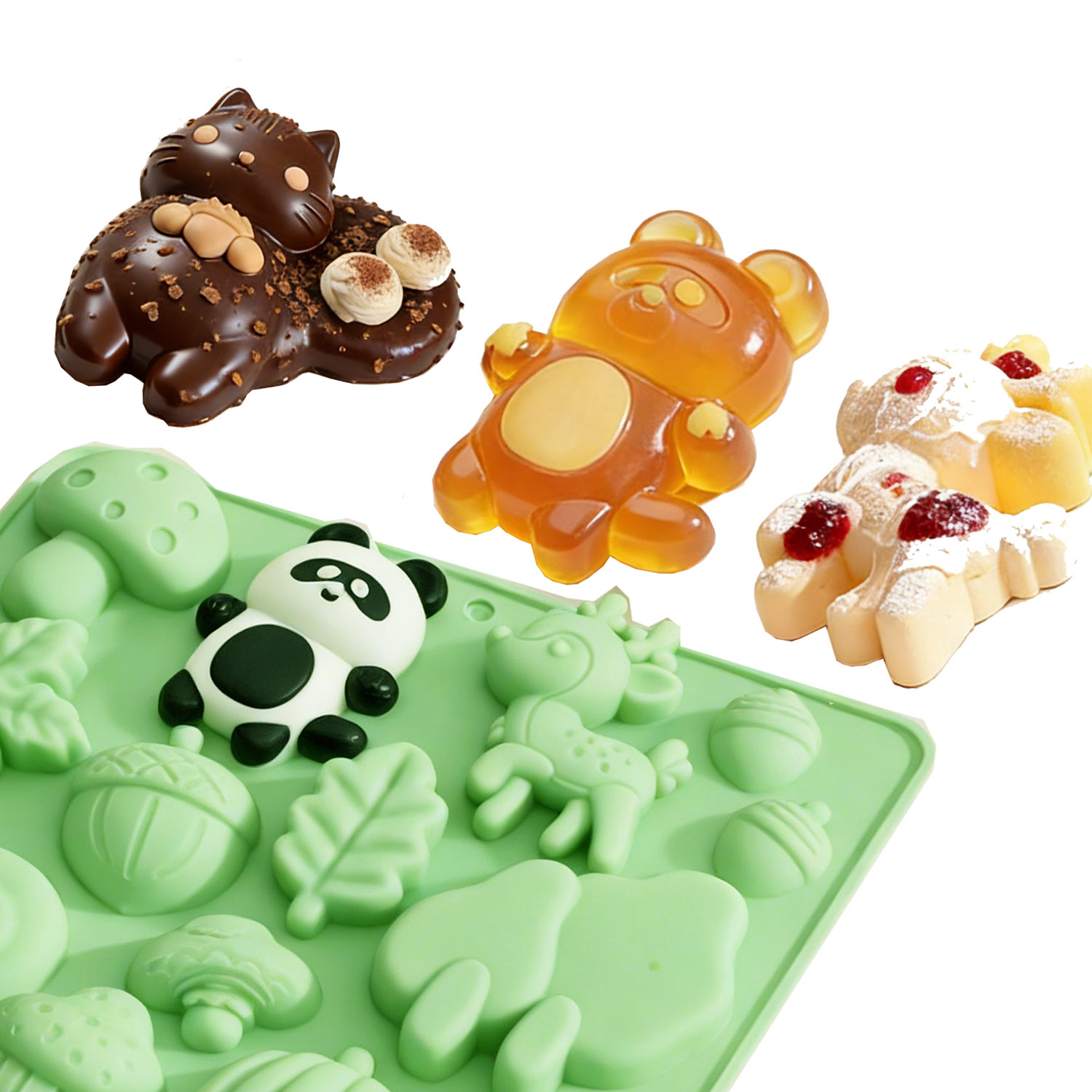 1 Silicone Cake Mold in the Sh - Art Craft Resin recension och pris
