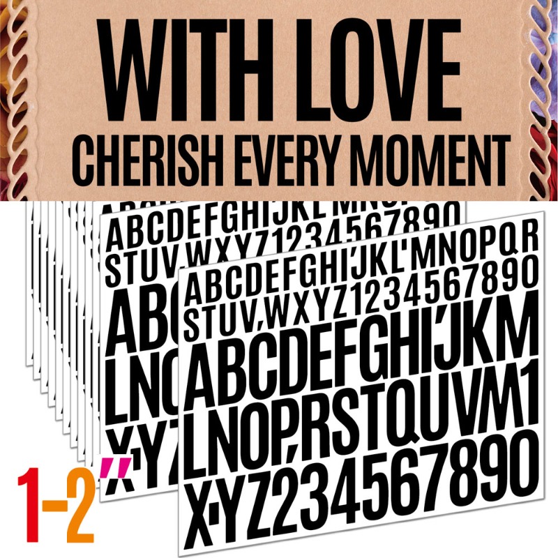 1+2 Inch Mixed Alphabet Number - Letter S Art Craft recension och pris