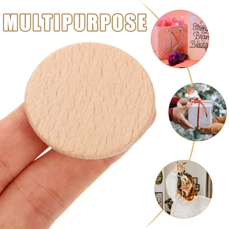 25-70mm Natural Beech Wood Rou - Letter S Art Craft recension och pris