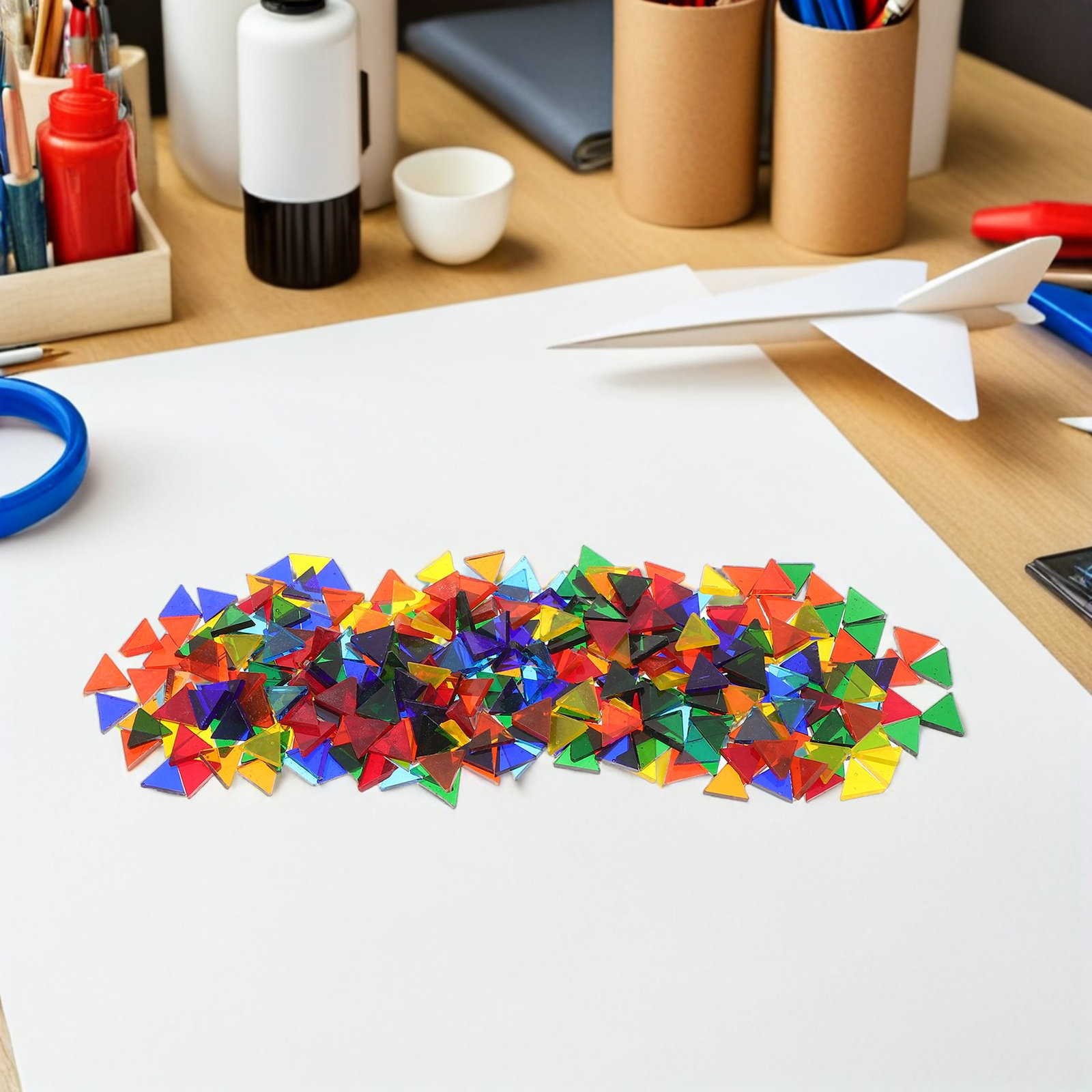 1 Bag Mosaic Cloud Mica Craft  - Art Craft Rainbow recension och pris