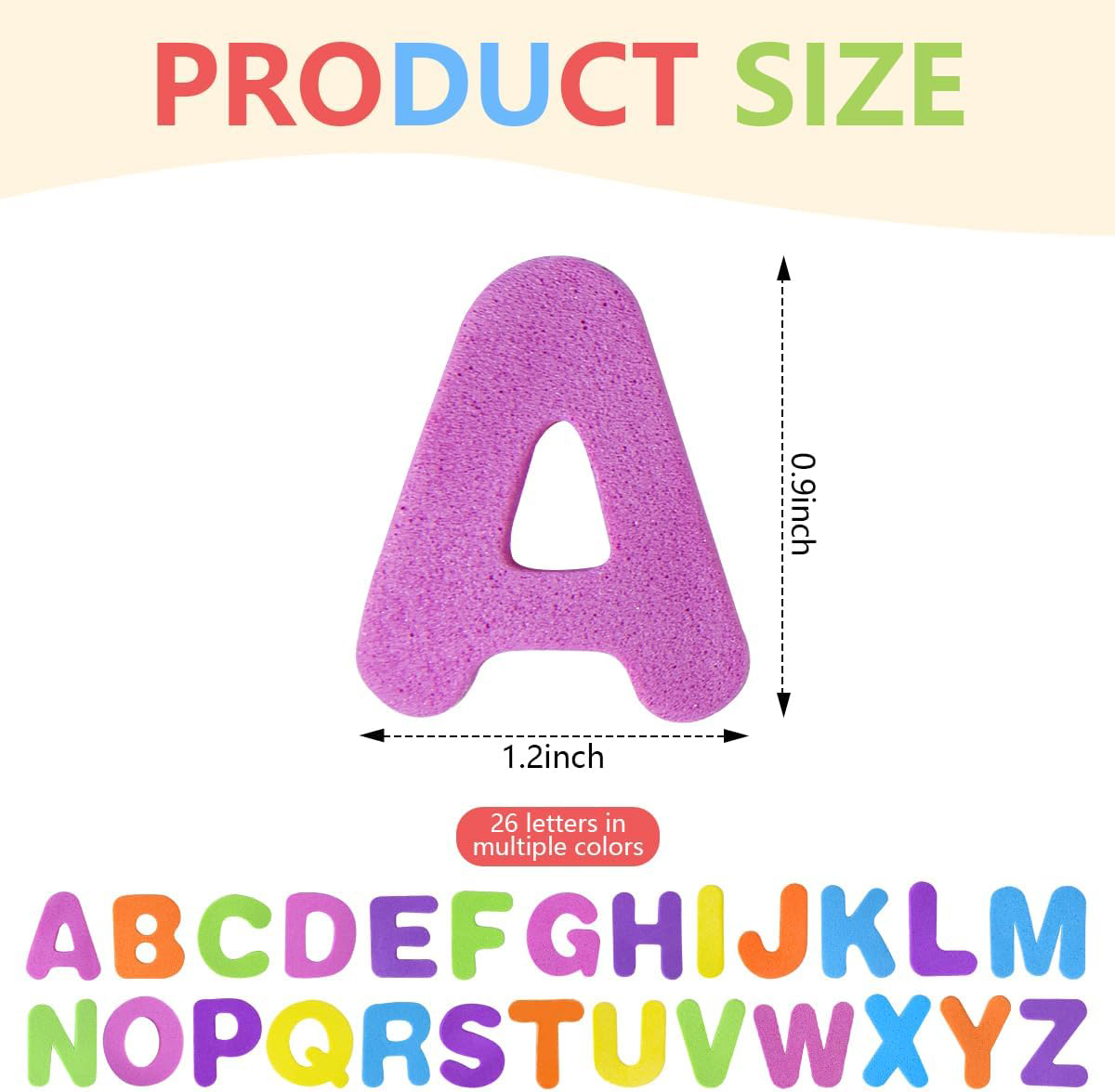 156-468pcs Foam Letter Sticker - Letter S Art Craft recension och pris