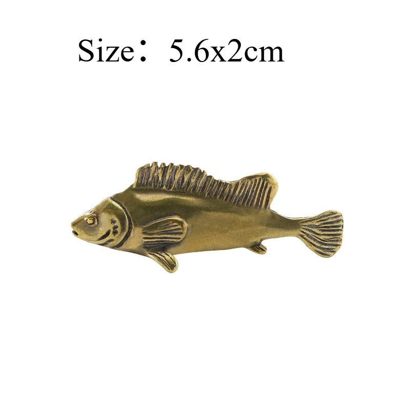 1 PC Brass Fish Ornament Creat - Art Craft Easter recension och pris