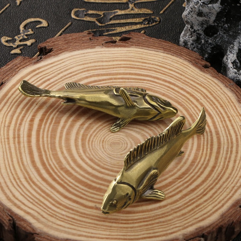 1 PC Brass Fish Ornament Creat - Art Craft Easter recension och pris