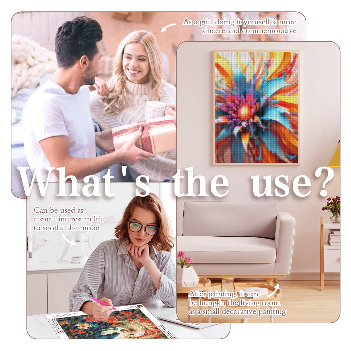 RUOPOTY Pagoda Diamond Paintin - Art Craft Room Ideas recension och pris
