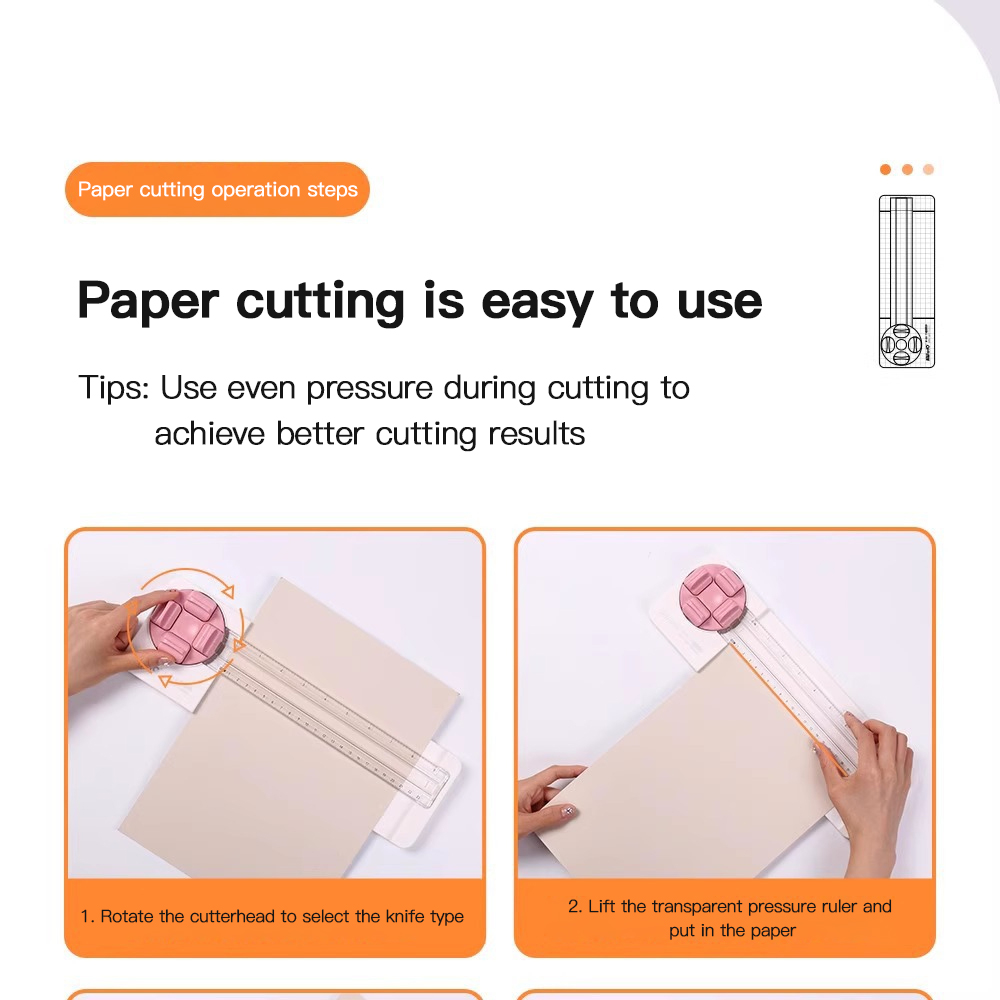 1pcs Mini Paper Trimmer Paper  - Art Craft Home recension och pris