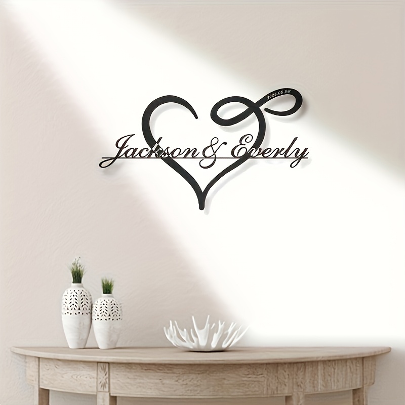 1 Piece of Custom Metal Wall A - Art Craft Room Ideas recension och pris