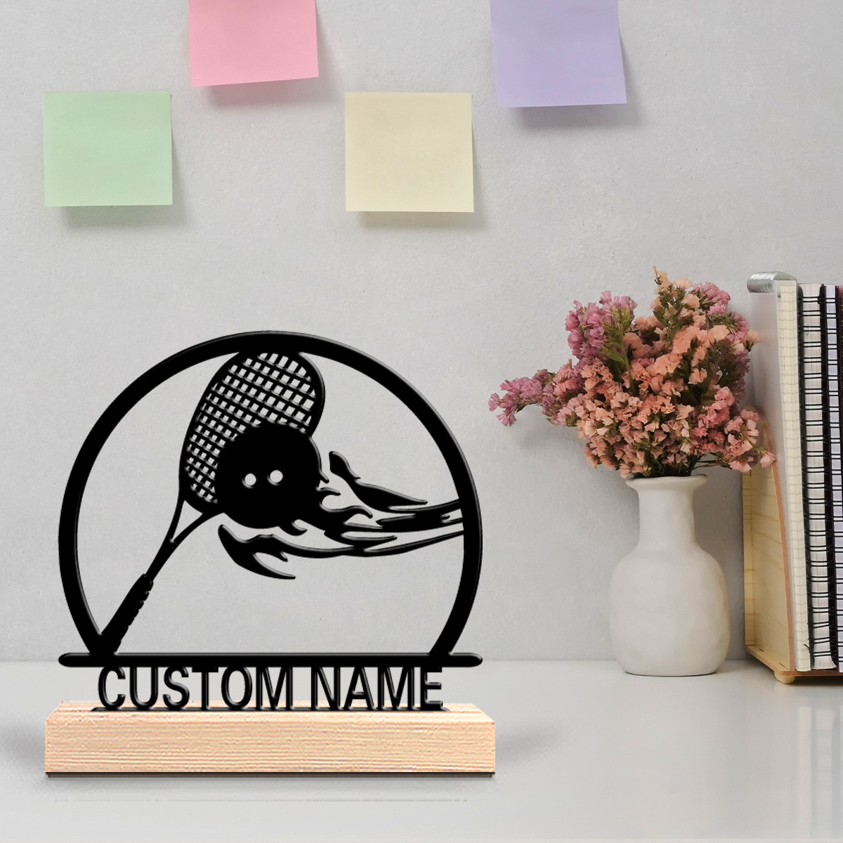 1pc Fashion Tennis Custom Name - Art Craft Names recension och pris