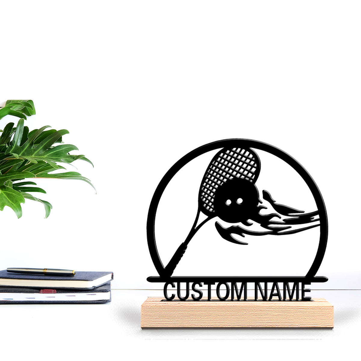 1pc Fashion Tennis Custom Name - Art Craft Names recension och pris
