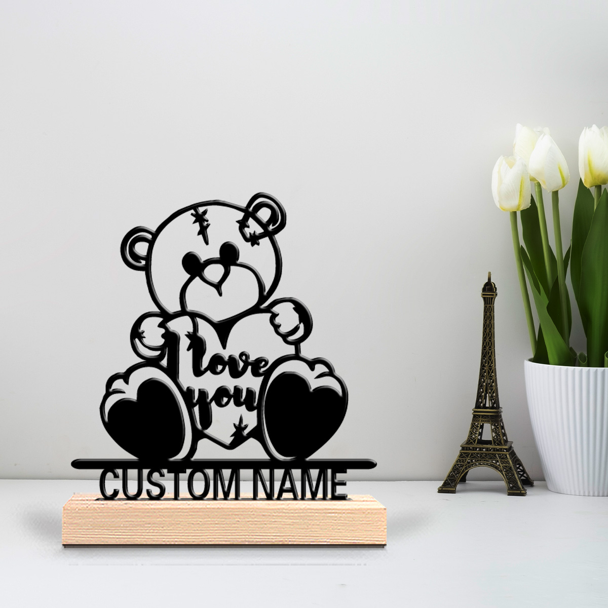 1pc Fashion love toy Custom Na - Art Craft Wood recension och pris