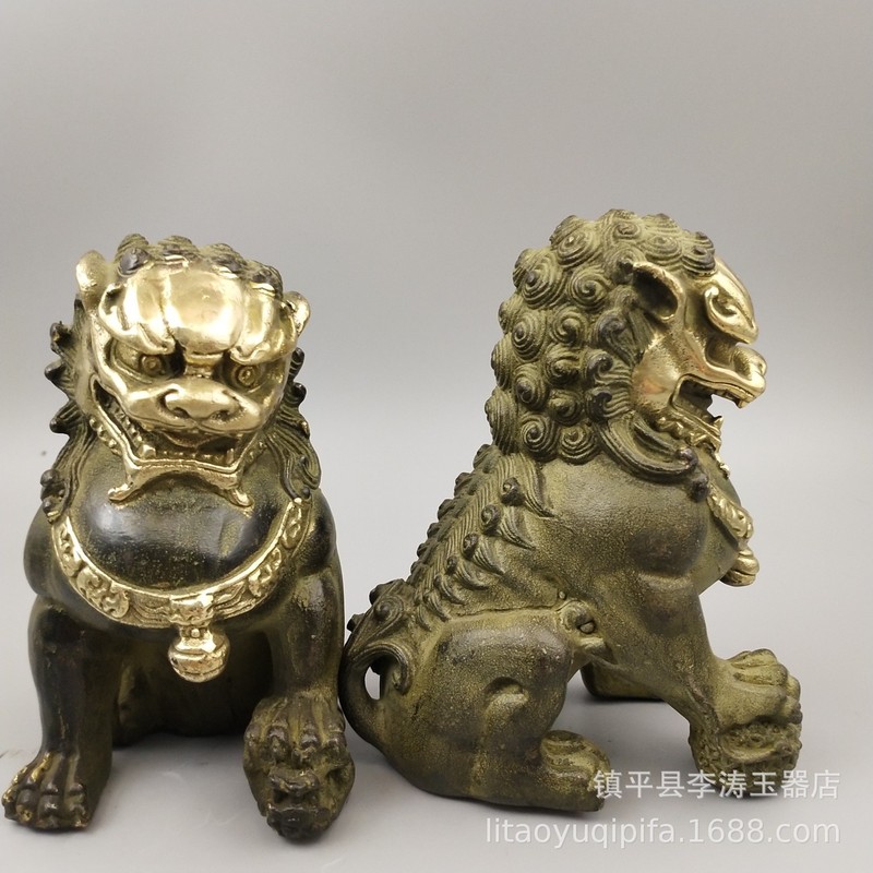 Brass double-eared copper bell - Art Craft Lion recension och pris