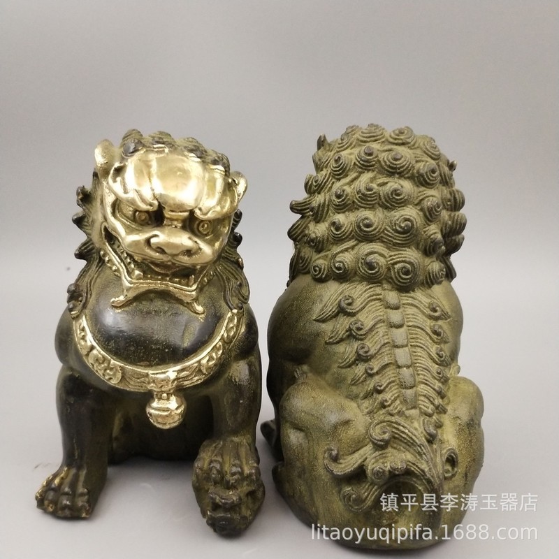 Brass double-eared copper bell - Art Craft Lion recension och pris