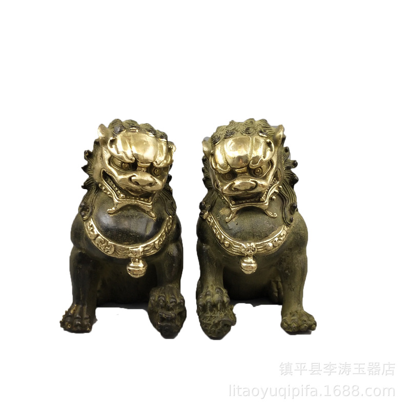 Brass double-eared copper bell - Art Craft Lion recension och pris