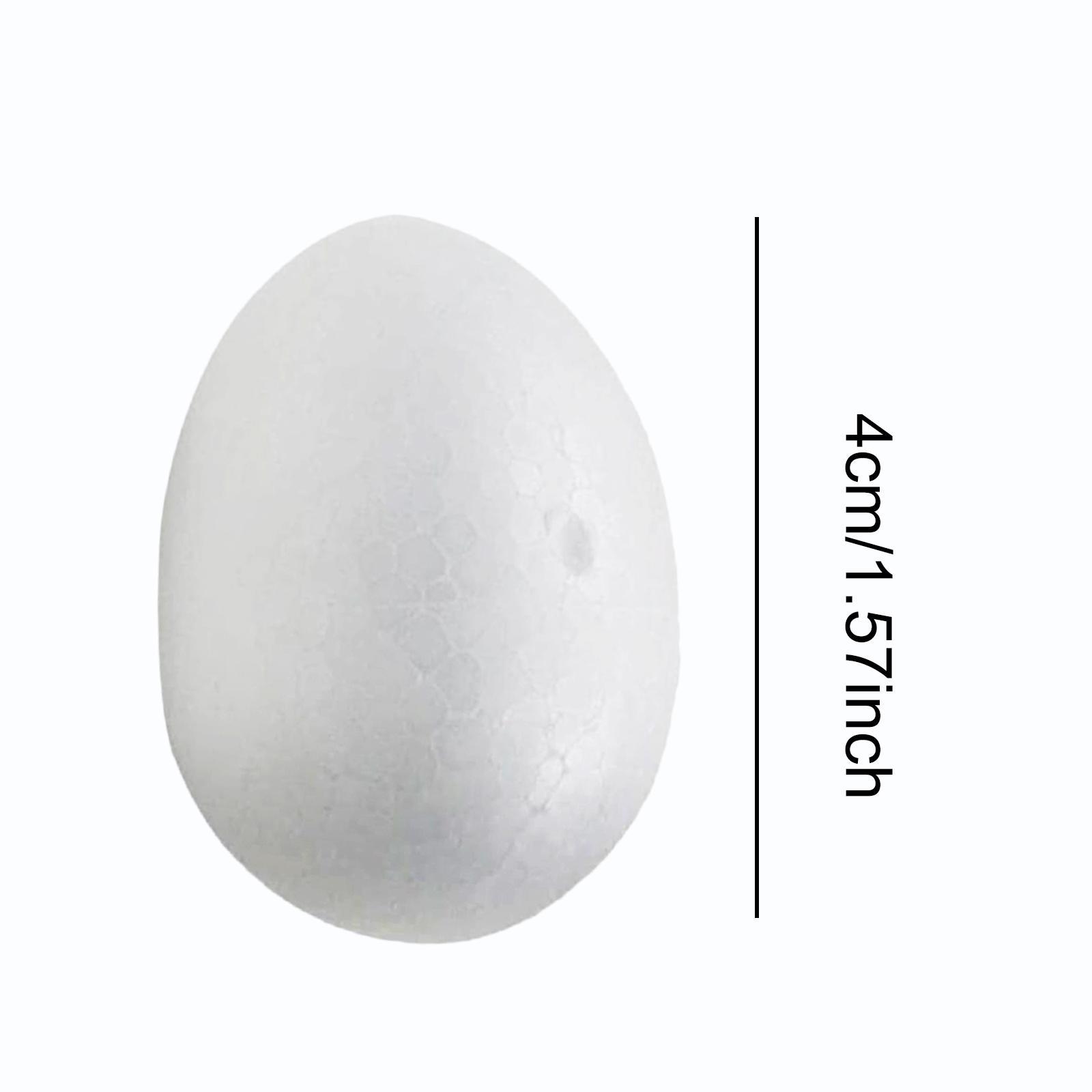 Foam Easter Eggs White Craft D - Art Craft Easter recension och pris