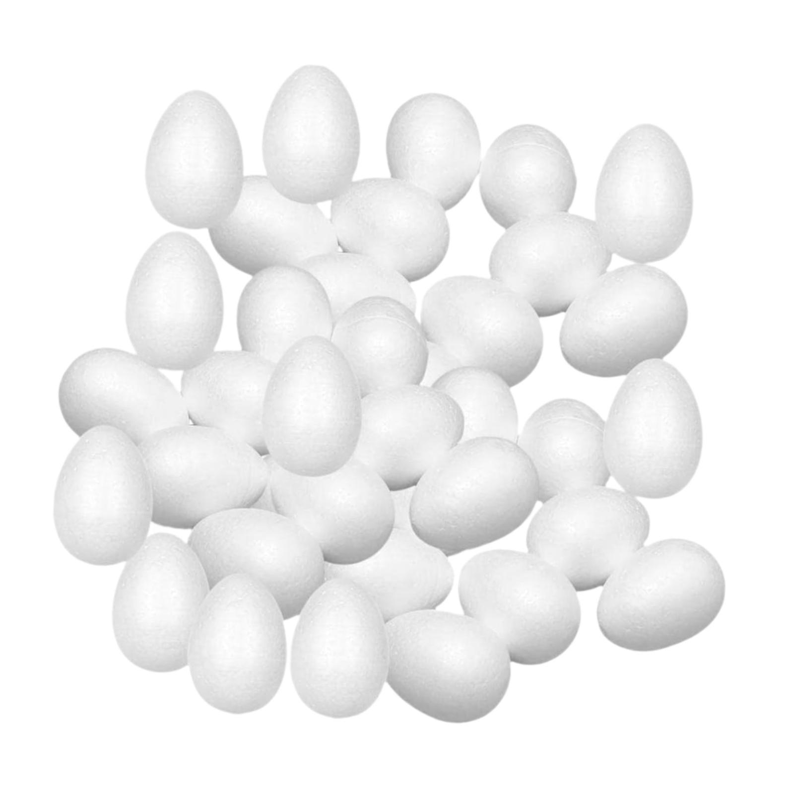 Foam Easter Eggs White Craft D - Art Craft Easter recension och pris