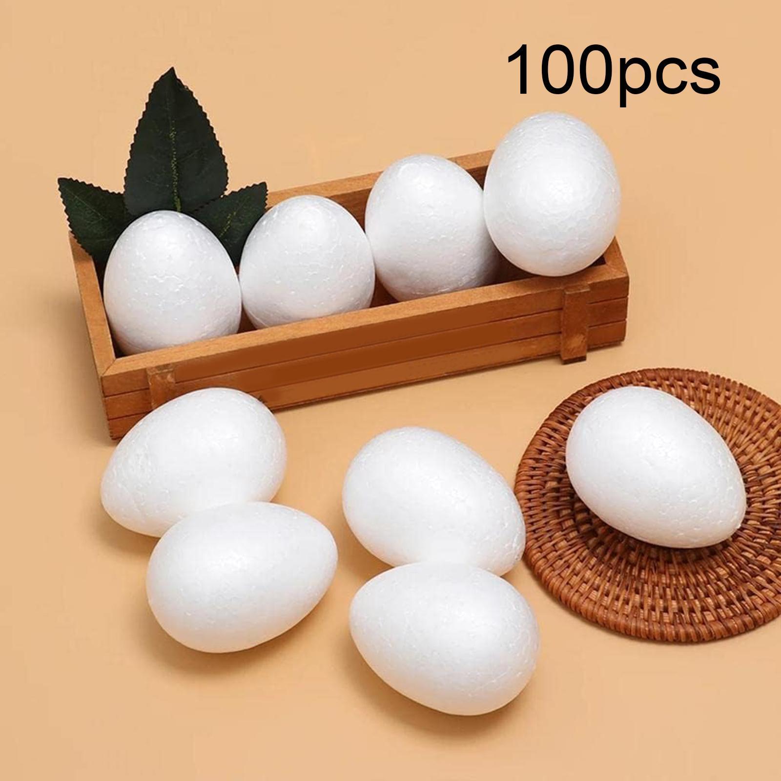 Foam Easter Eggs White Craft D - Art Craft Easter recension och pris