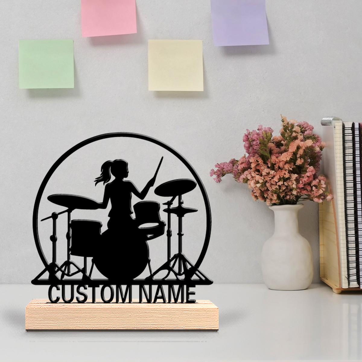 1pc Creative Drum kit music Cu - Art Craft Names recension och pris